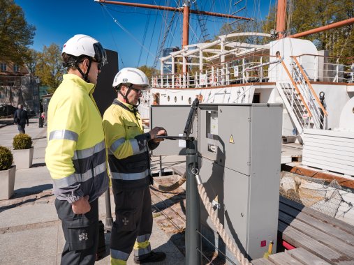 Klaipėdos regione sparčiai diegiami išmanieji skaitikliai leis ESO greičiau atstatyti elektros...